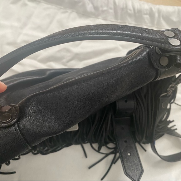 Authentic Proenza Schouler PS1 Fringe Medium Black - Picture 10 of 16